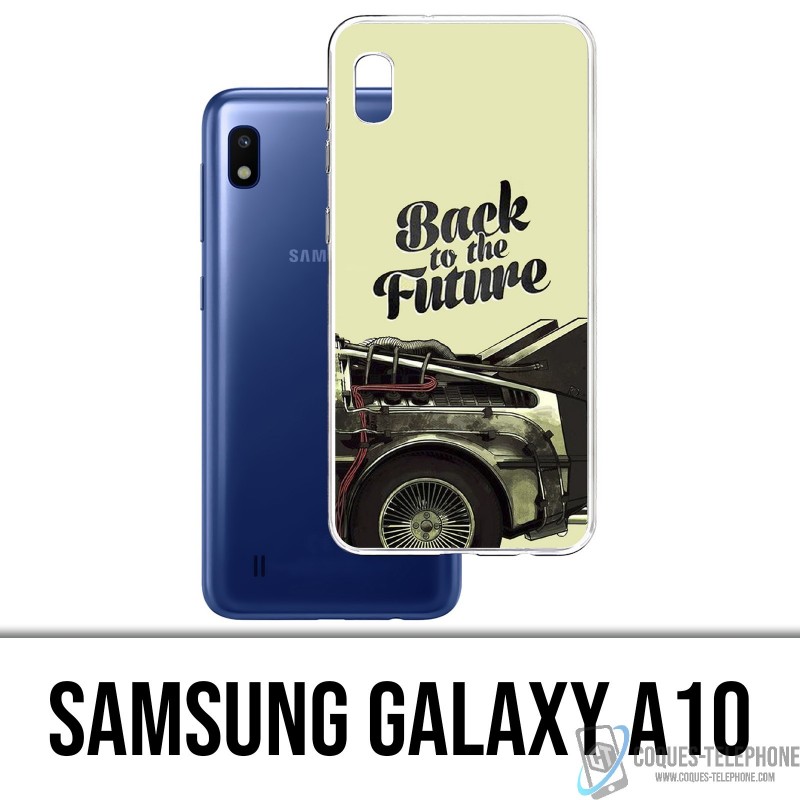 Case Samsung Galaxy A10 - Zurück in die Zukunft Delorean