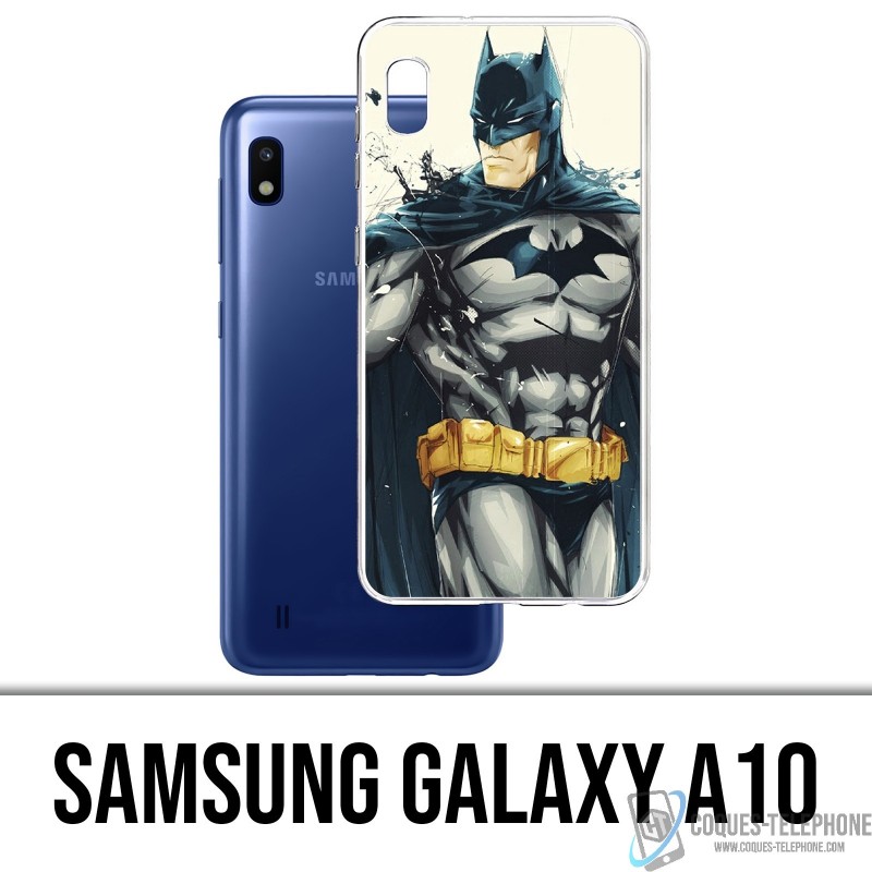 Samsung Galaxy A10 Case - Batman Paint Art