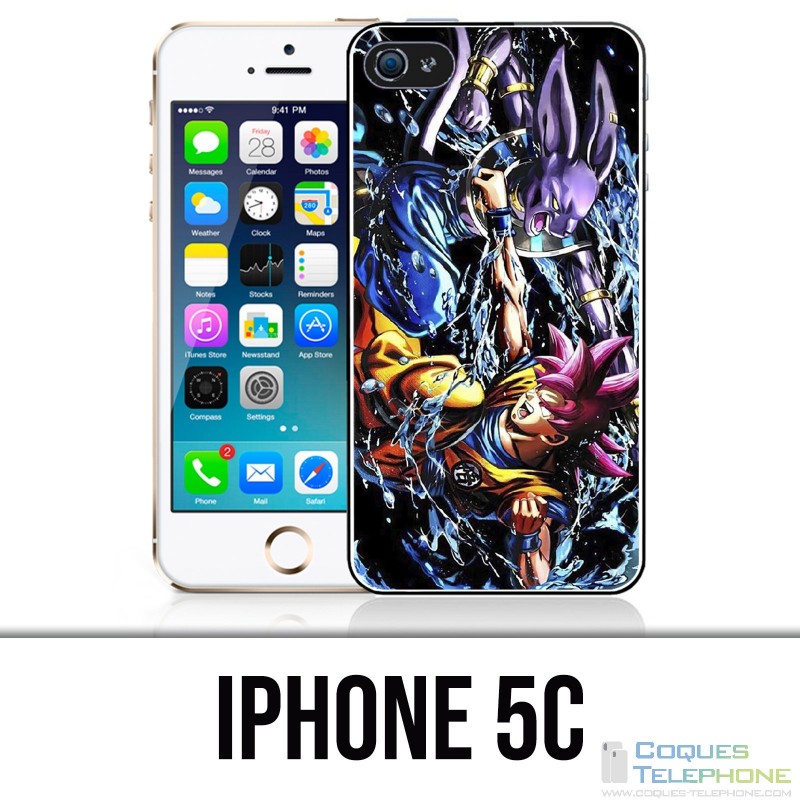 IPhone 5C Fall - Dragon Ball Goku gegen Beerus