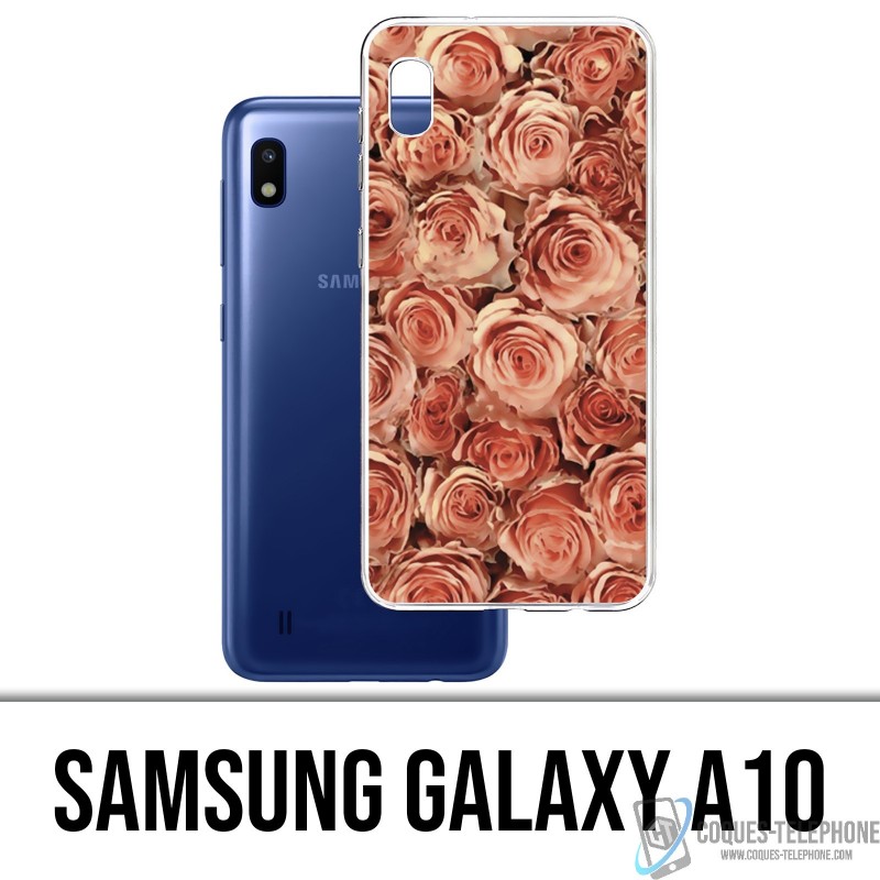 Coque Samsung Galaxy A10 - Bouquet Roses