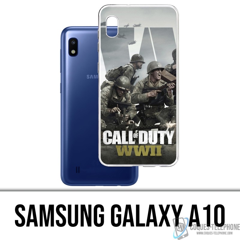 Coque Samsung Galaxy A10 - Call Of Duty Ww2 Personnages