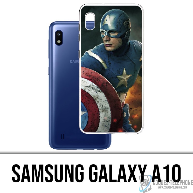 Coque Samsung Galaxy A10 - Captain America Comics Avengers