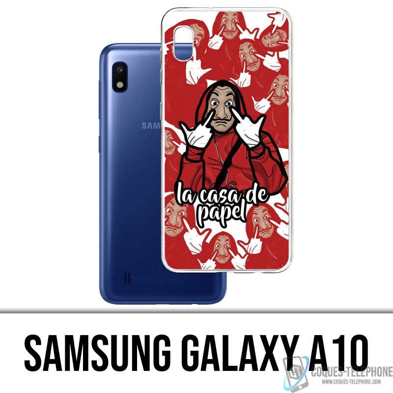 Funda Samsung Galaxy A10 - Casa De Papel Cartoon