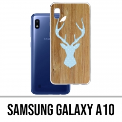 Coque Samsung Galaxy A10 - Cerf Bois Oiseau