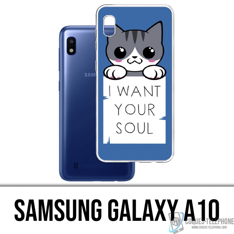 Case Samsung Galaxy A10 - Chat I want your Soul