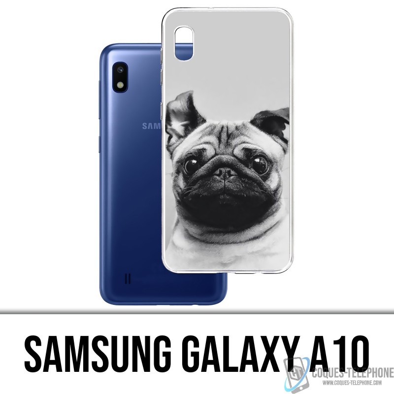 Samsung Galaxy A10 Custodia - Pug Dog Ears