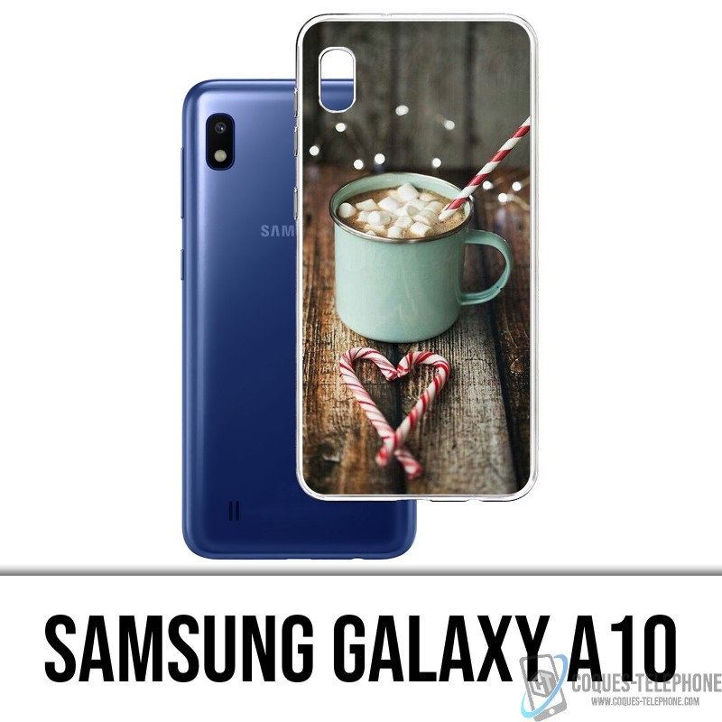 Samsung Galaxy A10 Custodia - Marshmallow al cioccolato caldo