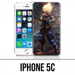 Funda iPhone 5C - Dragon Ball Super Saiyan
