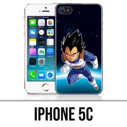 Coque iPhone 5C - Dragon Ball Vegeta Espace