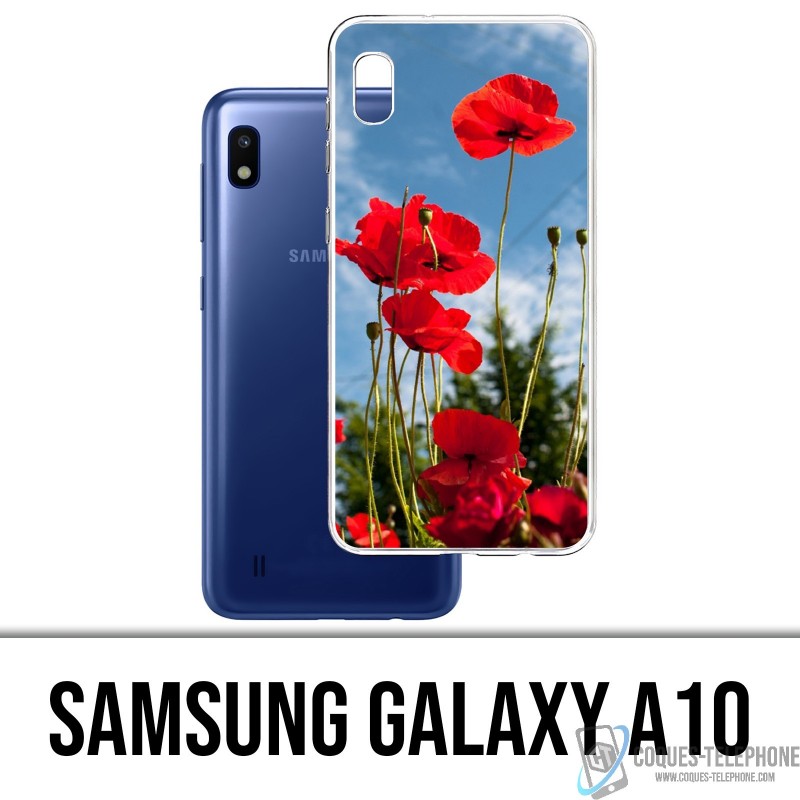 Funda Samsung Galaxy A10 - Amapolas 1