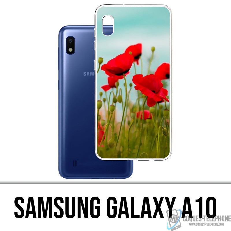 Samsung Galaxy A10 Case - Poppies 2