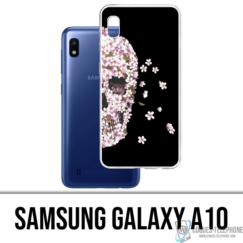 Coque Samsung Galaxy A10 - Crane Fleurs
