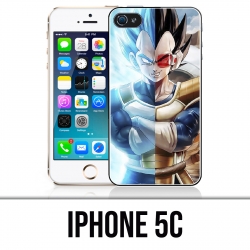 Custodia per iPhone 5C: Dragon Ball Vegeta Super Saiyan