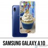 Coque Samsung Galaxy A10 - Cupcake Bleu