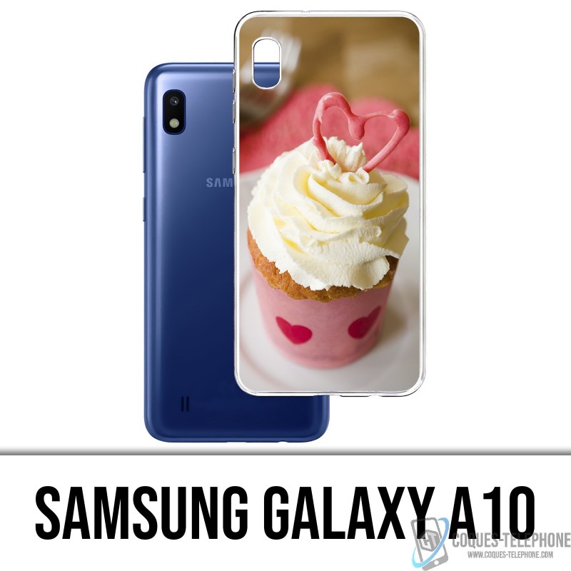 Samsung Galaxy A10 Custodia - Cupcake Rosa