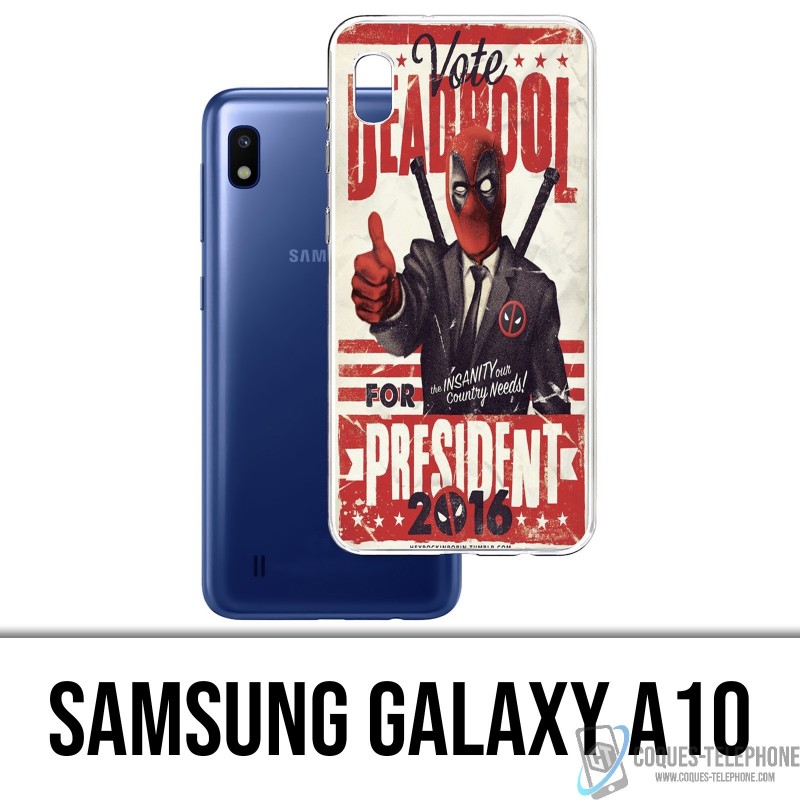 Coque Samsung Galaxy A10 - Deadpool Président