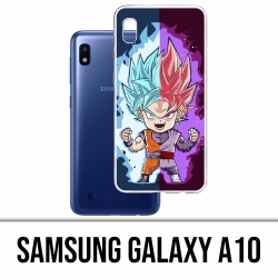Samsung Galaxy A10 Custodia - Dragon Ball Nero Goku Cartoon Goku Cartoon
