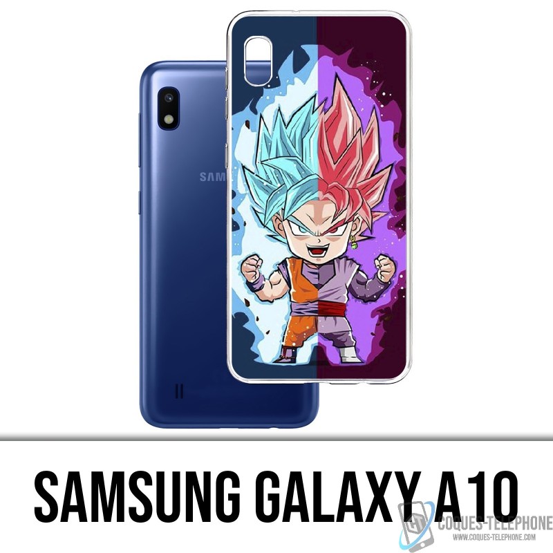 Coque Samsung Galaxy A10 - Dragon Ball Black Goku Cartoon
