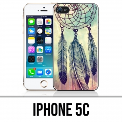 Coque iPhone 5C - Dreamcatcher Plumes