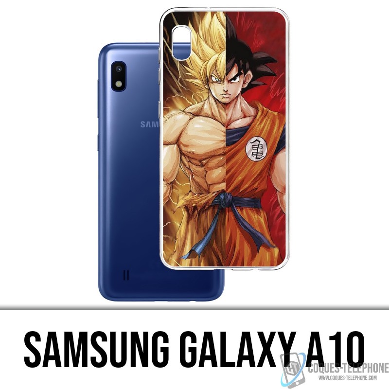 Coque Samsung Galaxy A10 - Dragon Ball Goku Super Saiyan