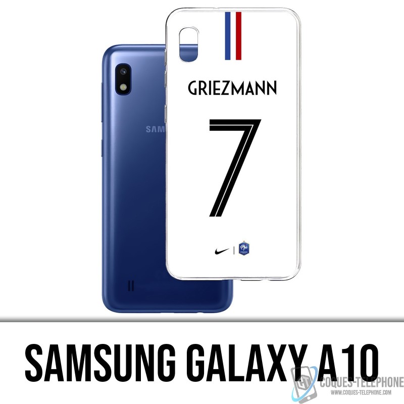 Case Samsung Galaxy A10 - Fußball-Frankreich-Trikot Griezmann