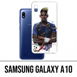 Custodia Samsung Galaxy A10 - Calcio Francia Pogba Drawing