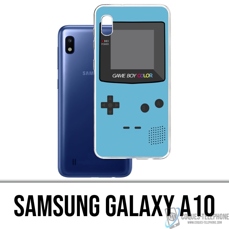 Custodia Samsung Galaxy A10 - Game Boy Color Turchese