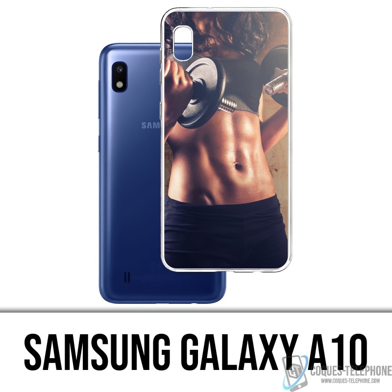 Samsung Galaxy A10 Case - Bodybuilding für Mädchen
