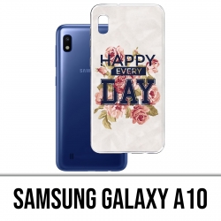 Samsung Galaxy A10 Custodia - Happy Every Days Roses
