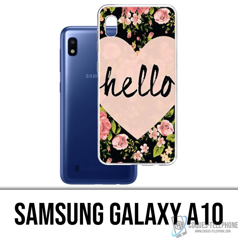 Samsung Galaxy A10 Custodia - Ciao cuore rosa