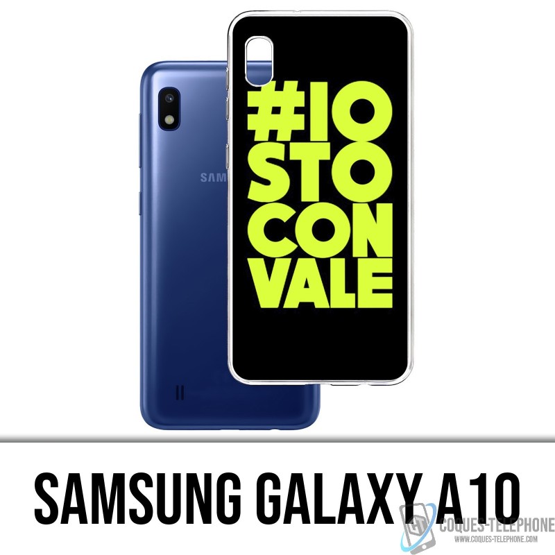 Coque Samsung Galaxy A10 - Io Sto Con Vale Motogp Valentino Rossi