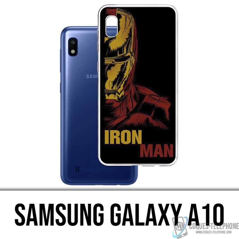 Samsung Galaxy A10 Custodia - Iron Man Comics