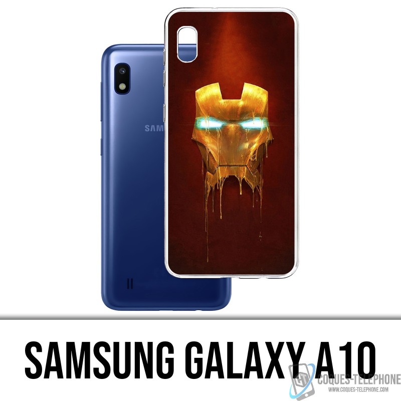 Samsung Galaxy A10 Custodia - Iron Man Gold