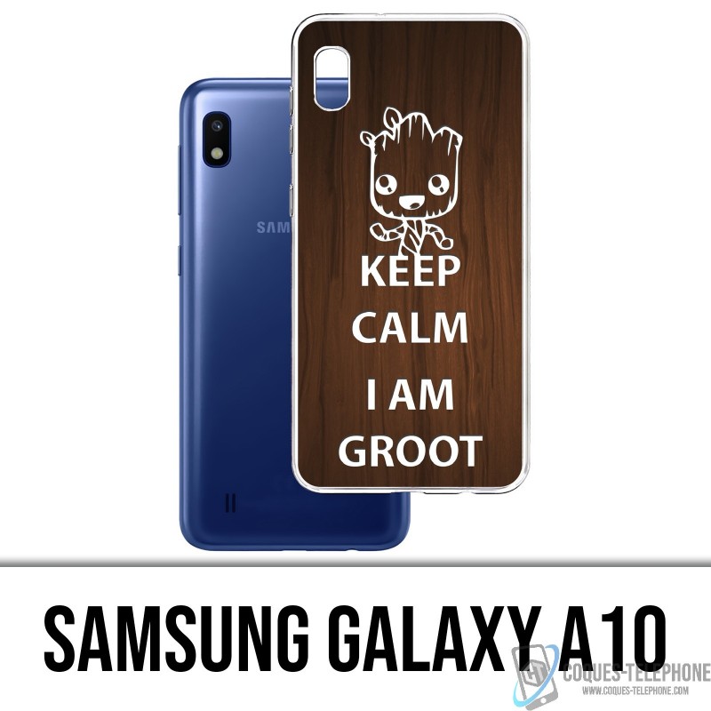 Coque Samsung Galaxy A10 - Keep Calm Groot
