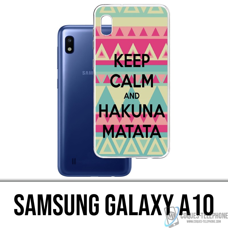 Samsung Galaxy A10 Case - Keep Calm Hakuna Mattata