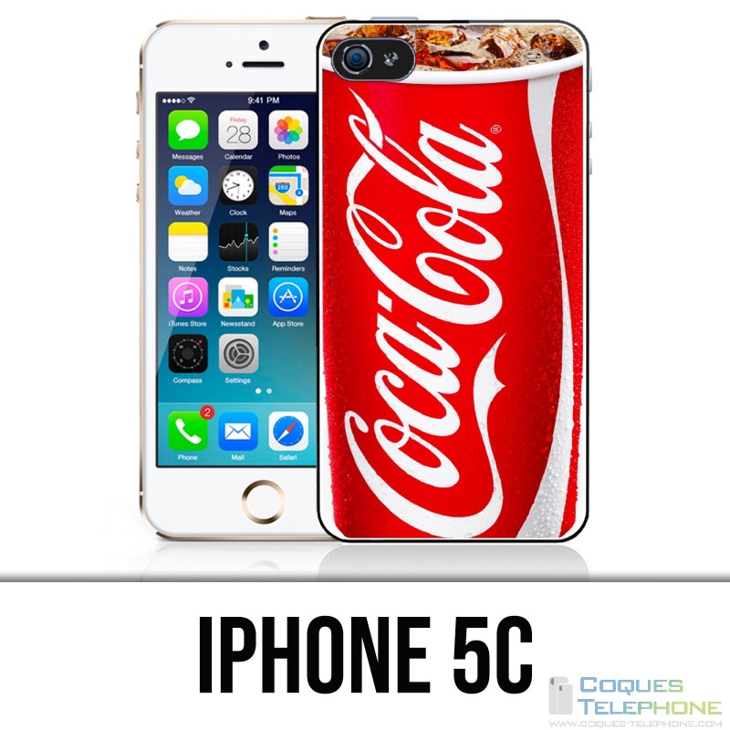 Coque iPhone 5C - Fast Food Coca Cola