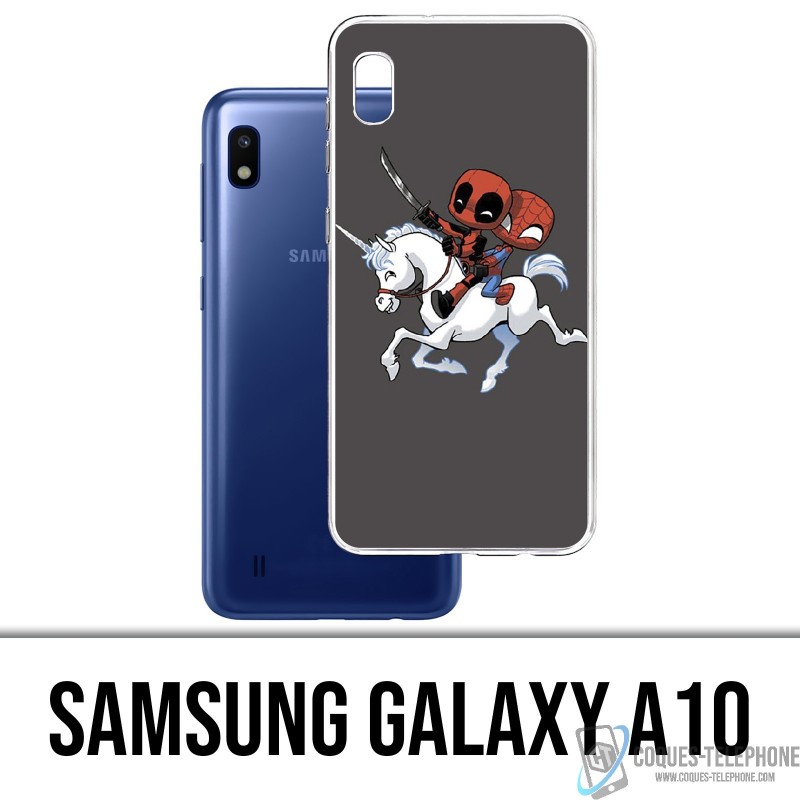 Funda Samsung Galaxy A10 - Unicorn Deadpool Spiderman
