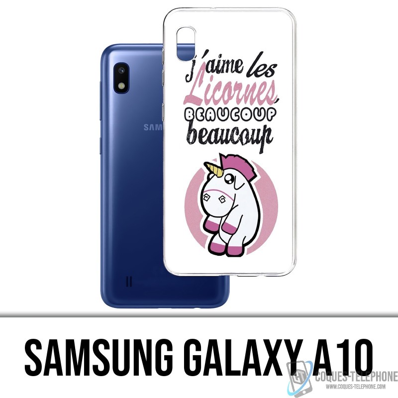 Coque Samsung Galaxy A10 - Licornes