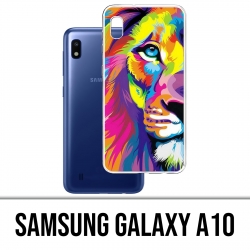 Samsung Galaxy A10 Custodia - Leone multicolore