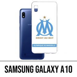 Samsung Galaxy A10 Funda - Om Marseille Logo White