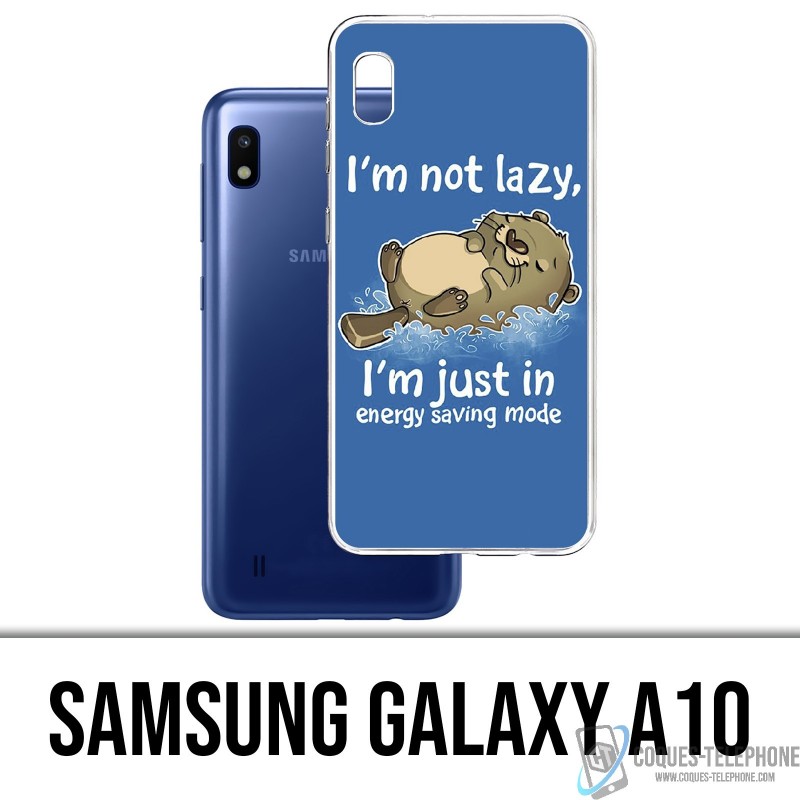 Coque Samsung Galaxy A10 - Loutre Not Lazy