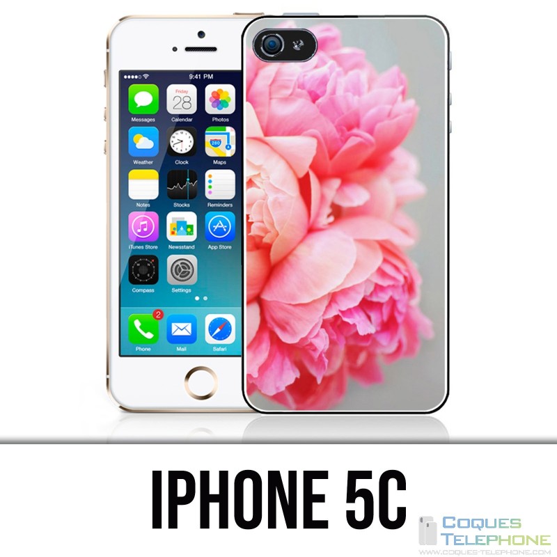 Coque iPhone 5C - Fleurs
