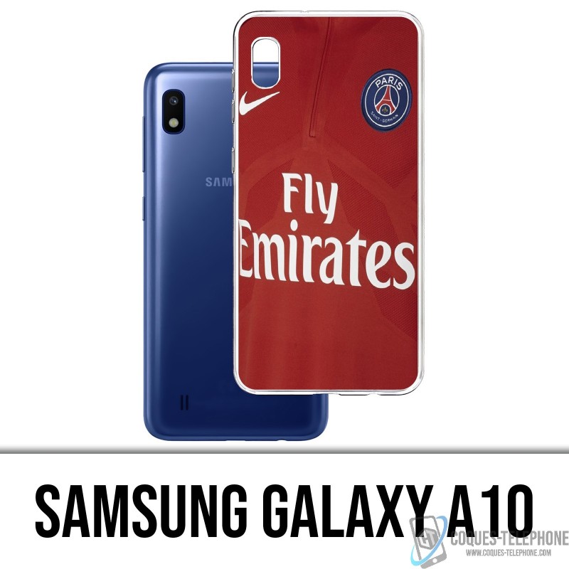 Samsung Galaxy A10 Case - Red Psg Jersey