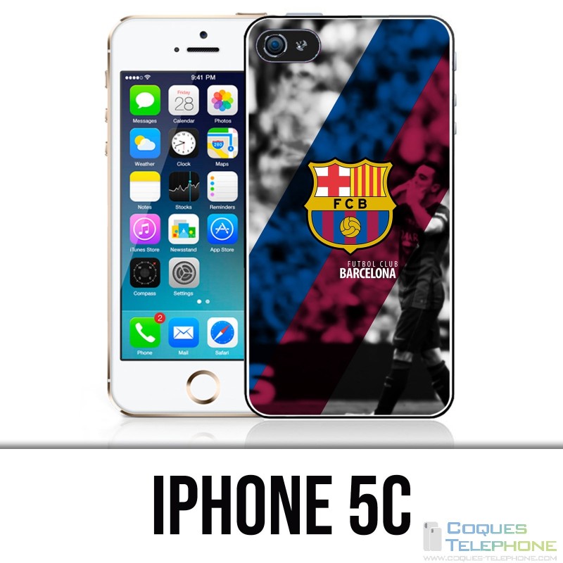 Custodia per iPhone 5C - Football Fcb Barca