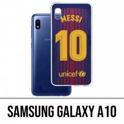 Coque Samsung Galaxy A10 - Messi Barcelone 10