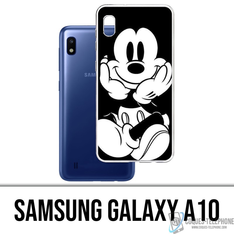 Samsung Galaxy A10 Custodia - Mickey in bianco e nero