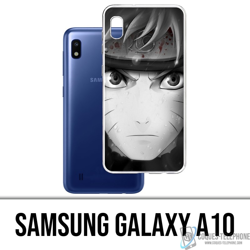 Samsung Galaxy A10 Custodia - Naruto Bianco e Nero