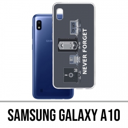 Samsung Galaxy A10 Custodia - Never Forget Vintage