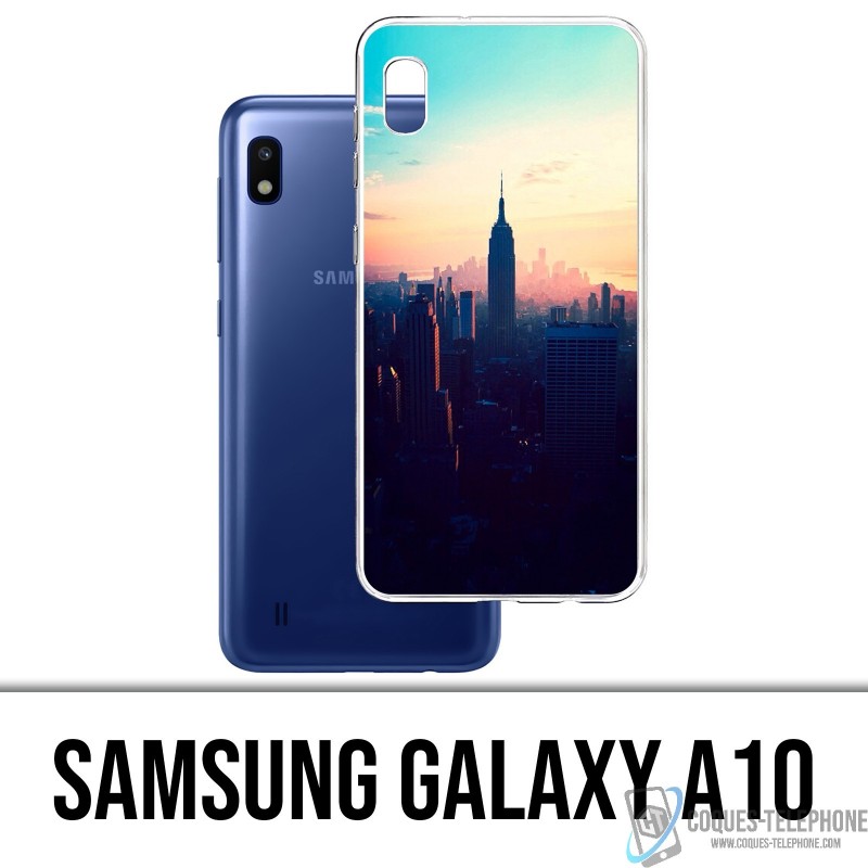 Case Samsung Galaxy A10 - New Yorker Sonnenaufgang