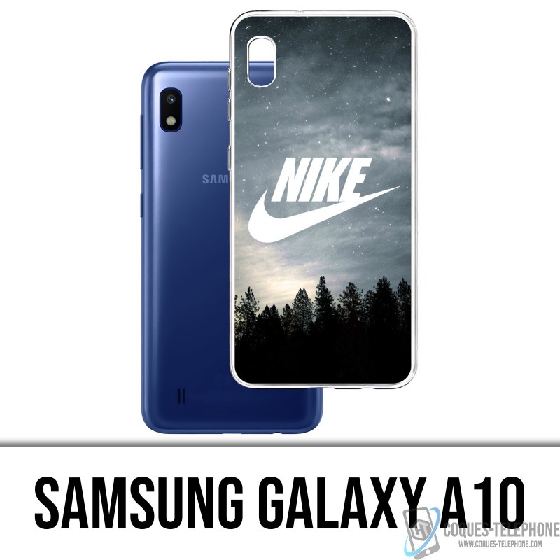 Samsung Galaxy A10 Case - Nike Logo Wood